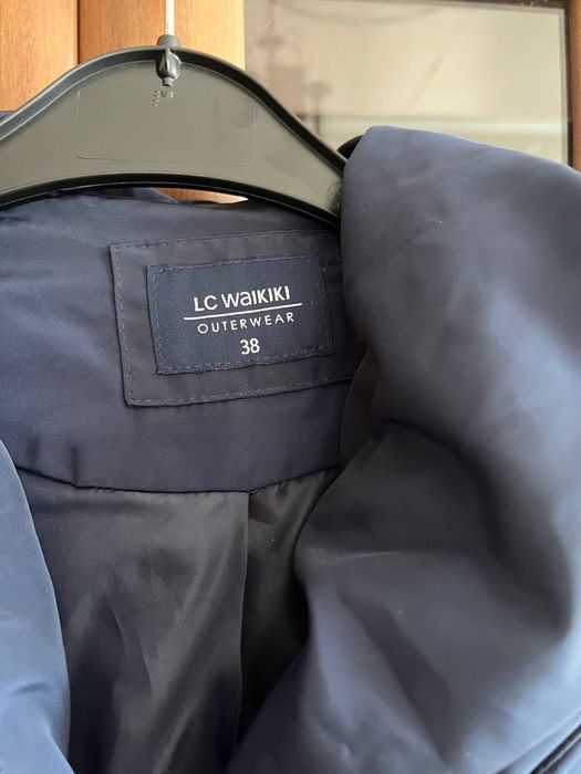 Куртка зимова темно синя у дуже гарному стані