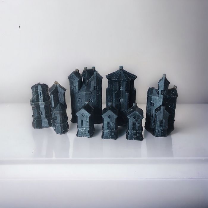 Szachy - budynki (figurki)