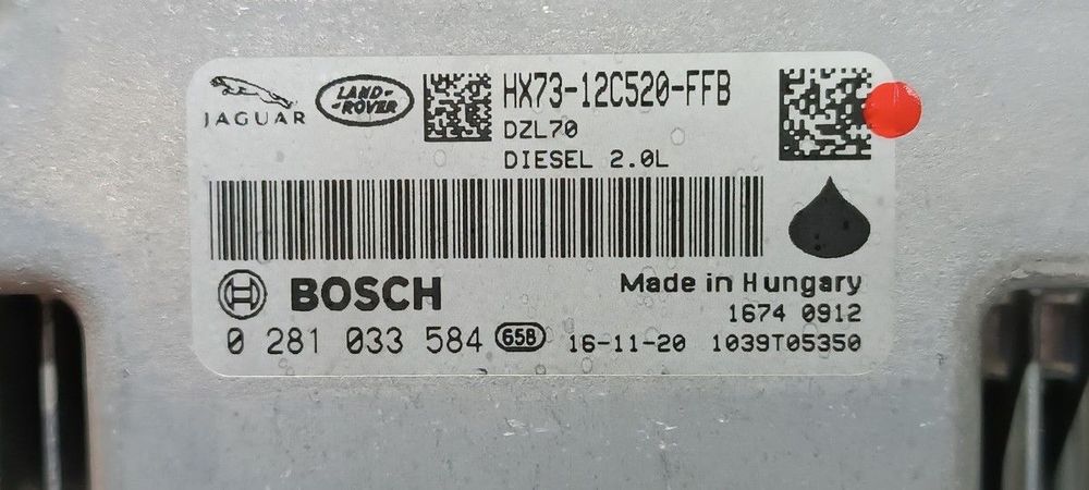 CENTRALINA DO MOTOR UCE LAND ROVER DISCOVERY SPORT HSE
