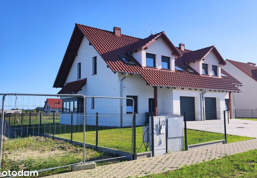 Nowoczesny segment bliźniaka – ul. Żołnierska 12, Międzyrzecz