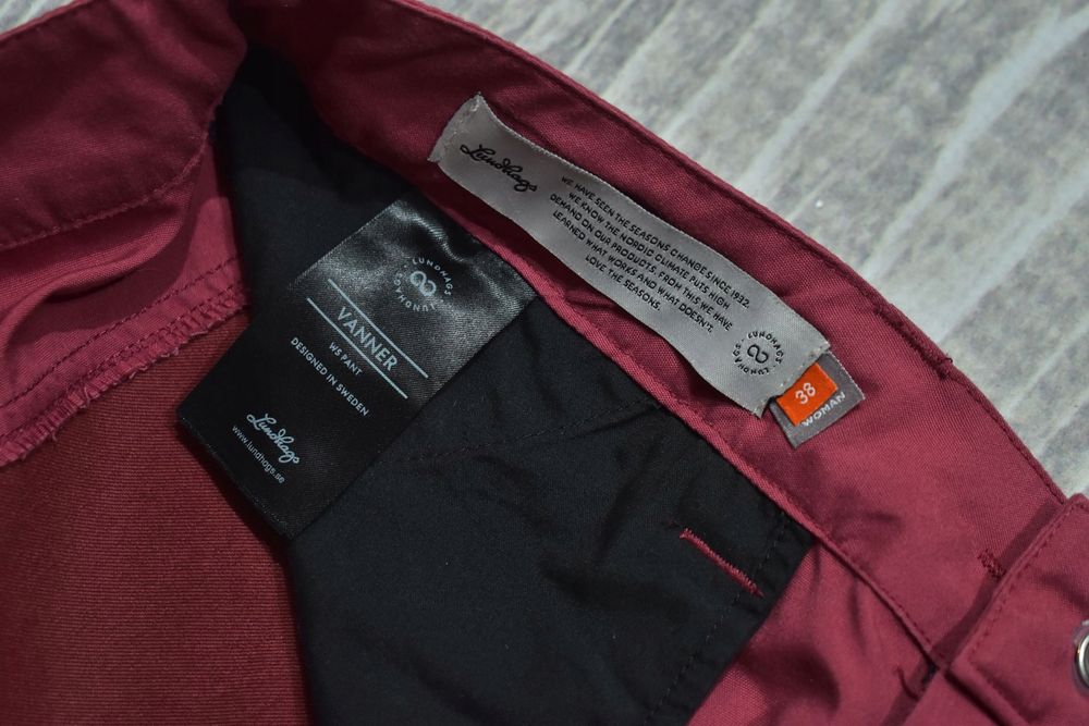 Lundhags Damskie Spodnie Trekkingowe Vanner 38