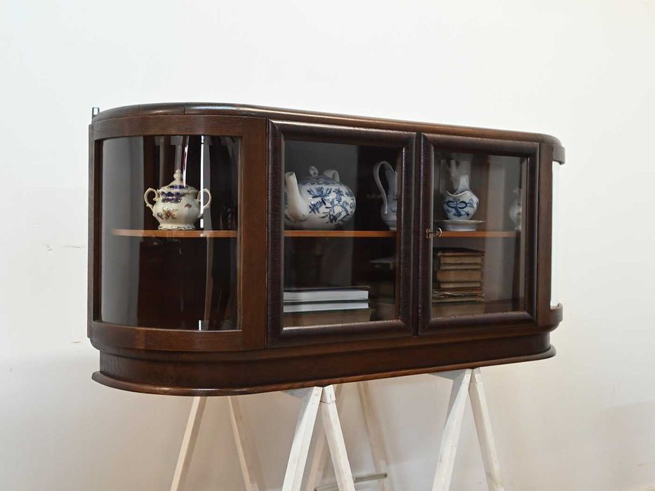 szafka wisząca witryna art deco s040806