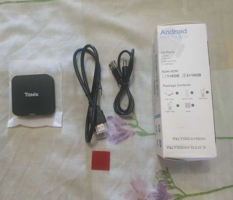 TV box Tanix TX1 Mini 2/16GB,прошивка slimbox AndroidTV! Уже настроен!
