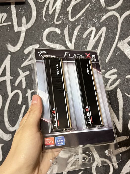 ОЗУ, ГАРАНТІЯ G.Skill DDR5 32gb RAM 6000Mhz Flare X5 Оперативна памʼять | ПРИСУТНЯ ГАРАНТІЯ!