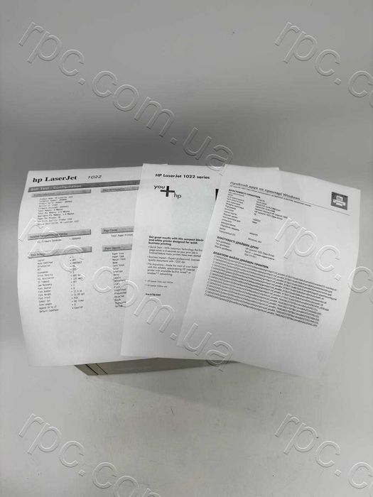 Принтер лазерний HP LaserJet 1022 (USB) для дому, для офісу компактний робочий