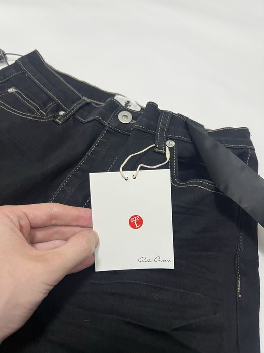 Штаны джинсы клеш flared jeans Rick Owens black opium archive erd M-L