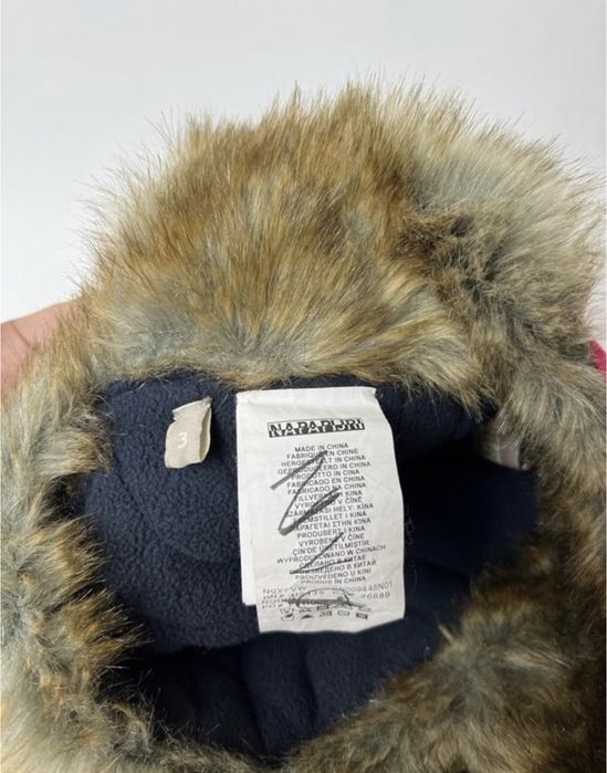 Зимова шапка вушанка Napapijri оригінал жіноча