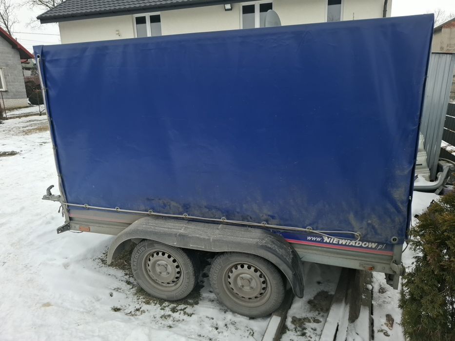Przyczepa Niewiadow 266/132/148 h tandem dmc 750