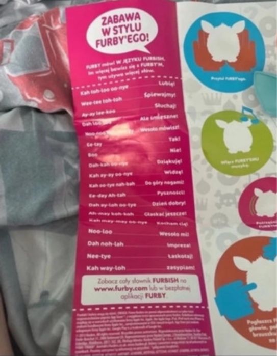 Hasbro Furby HOT Różowy A3149