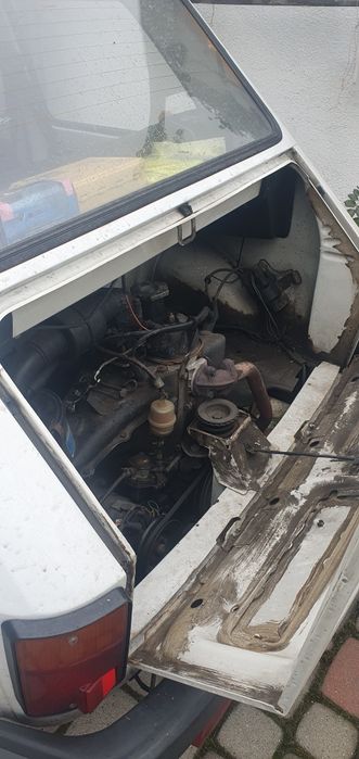 Maluch Fiat 126p   zabytek 1991