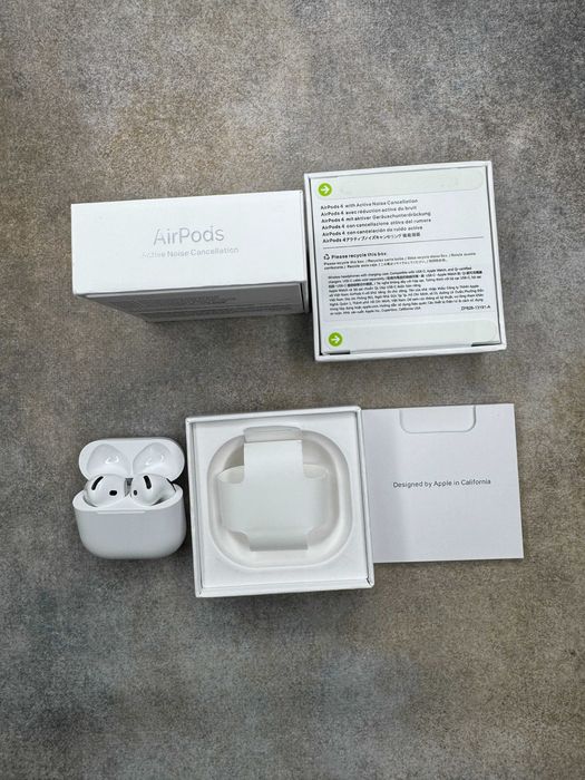 Навушники АирПодс 4 ANC + чохол у подарунок АірПодс Гарантія Наушники