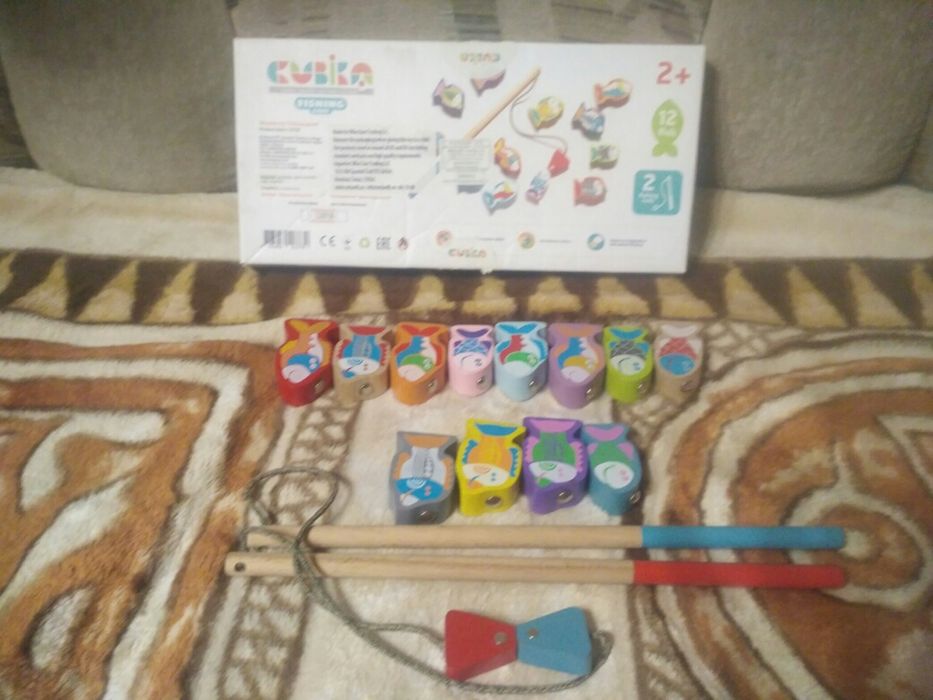 Деревянная Рыбалка  Cubica