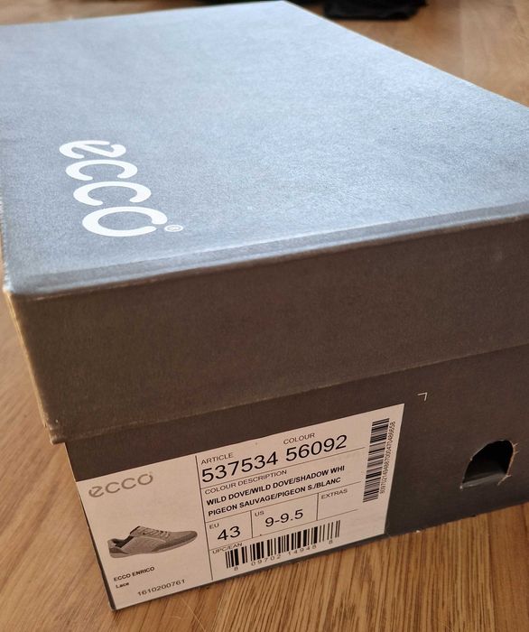 Buty męskie ECCO Enrico stan JAK NOWE