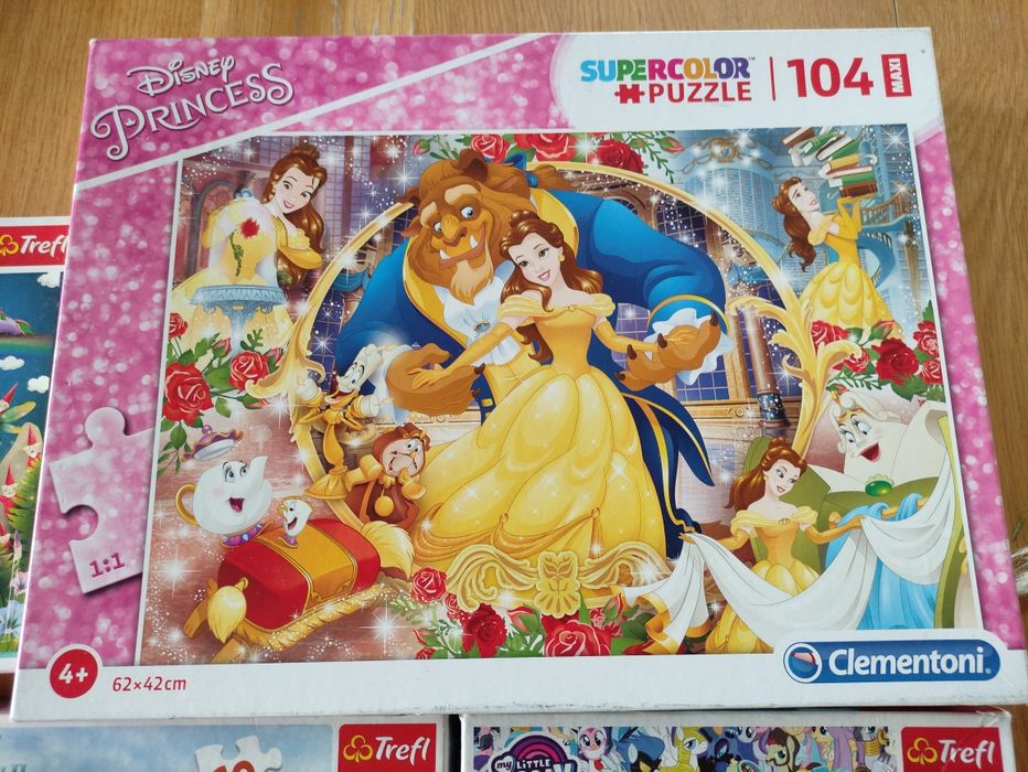 Puzzle duża dzieci ,5 pudełek