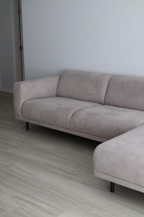 Sofá Chaise longue BRIXEN (AREA) - cor cinza