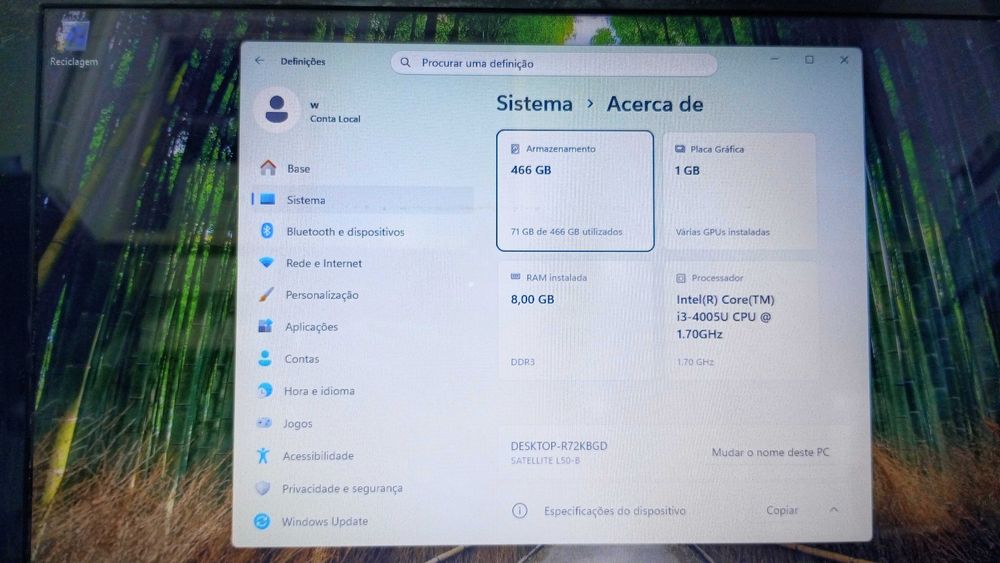 toshiba  L50 B CORE I3