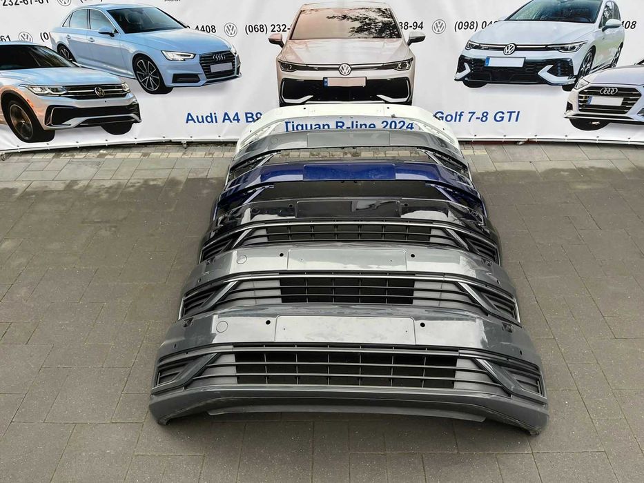 Бампер передній VW Golf 7.5 рест (2017-2020) 5G0807221FL USA Європа