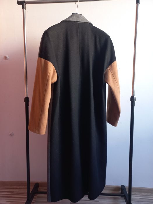 Kappahl płaszcz oversize długi wełna L 40