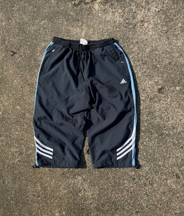 Spodenki Adidas Vintage Y2K 00’s W Paski Size: M 33x73 cm Pas x Długość