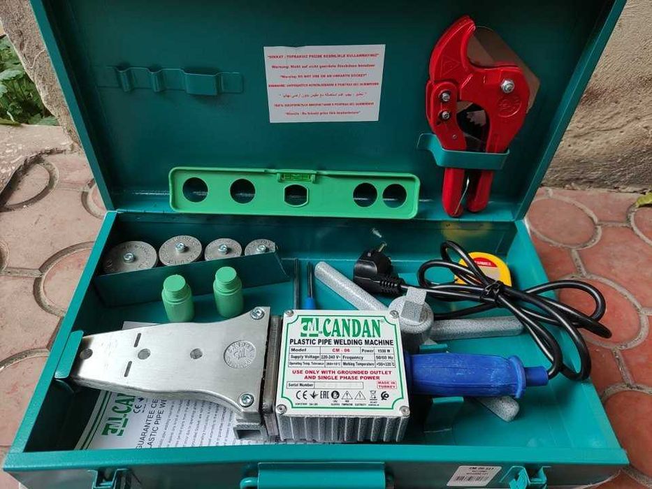Паяльник поліпропіленових труб Candan CM-03 1500Вт Туреччина Оригінал.