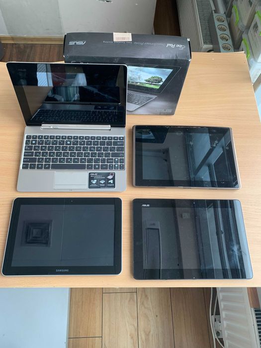Планшети ASUS та Samsung на запчастини. Лот 4шт.