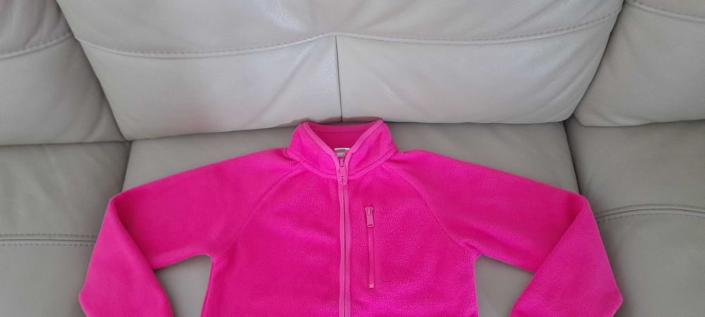 rozm. 128 Cool Club polar bluza polarowa rozpinana dla dziewczynki 128