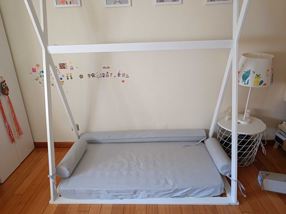 Cama tipi Zippy montessori com colchão