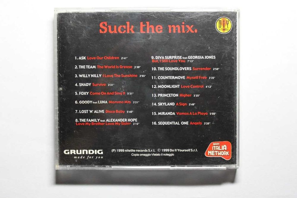 Музыкальный Диск | Suck The Music - Radio Italia Network