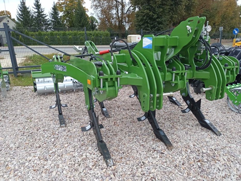 Pług dłutowy zabezpieczenie hydrauliczne 3m wał mulczer Raptor Tolmet