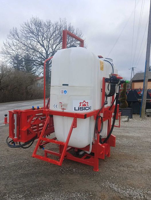 OPRYSKIWACZ zawieszany LISICKI zawór 3oprawa stabilizacja hydrauliczna