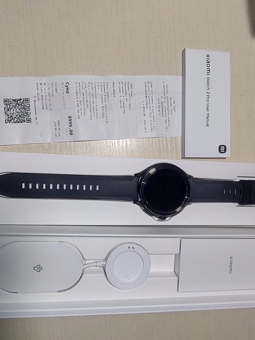 Смарт-годинник Xiaomi Watch 2 Pro Black Case with Black Fluororu
