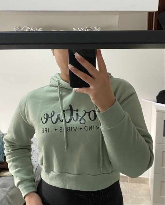 Sweatshirt com capuz