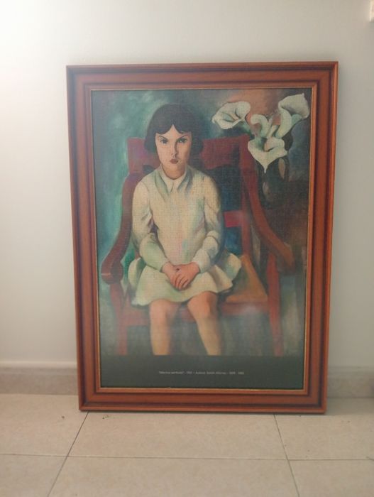 Quadro feito em puzzle