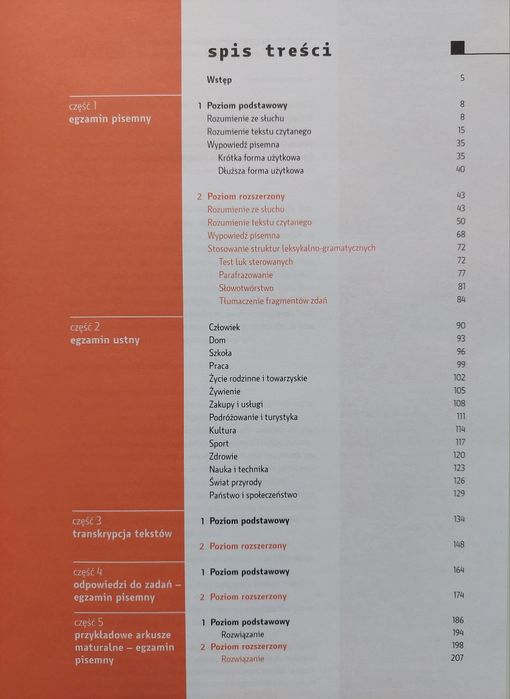 Niemiecki - liceum poziom podstawowy i rozszerzony