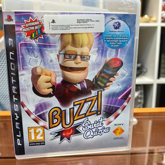 Buzz! Świat Quizów PL PS3 *Unikat* Skup Wymiana Sklep