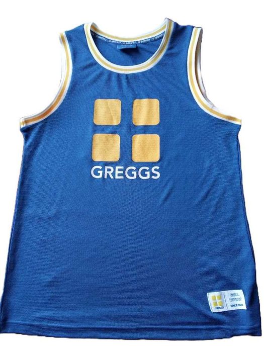 Greggs x Primark koszulka koszykarska L nr 39 limitowana