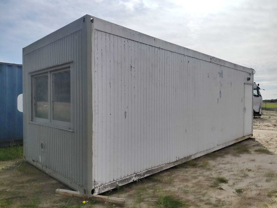 Kontener biurowy 8x3m – 24 m² | kontener socjalny / biuro / magazyn