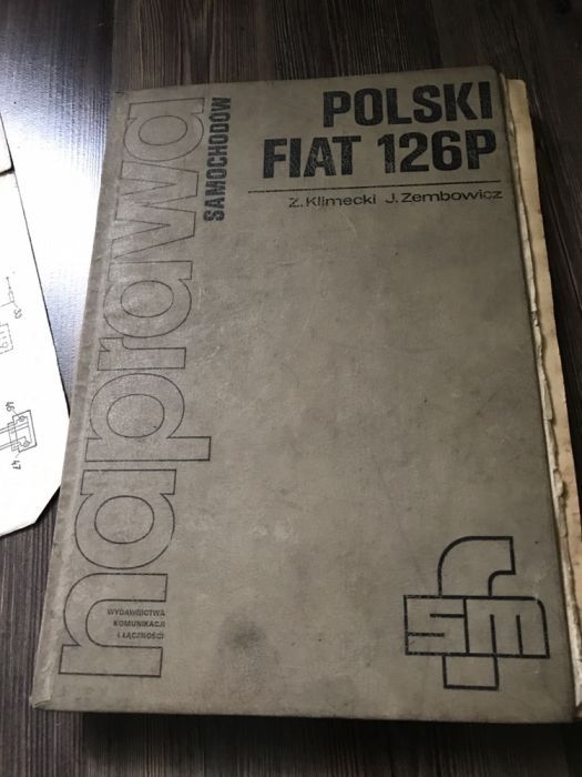 Książka +instrukcja Fiata 126P
