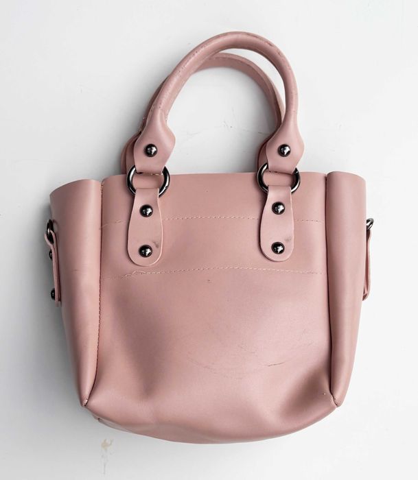 Torebka Różowa Brudny Róż Prada Torba Listonoszka