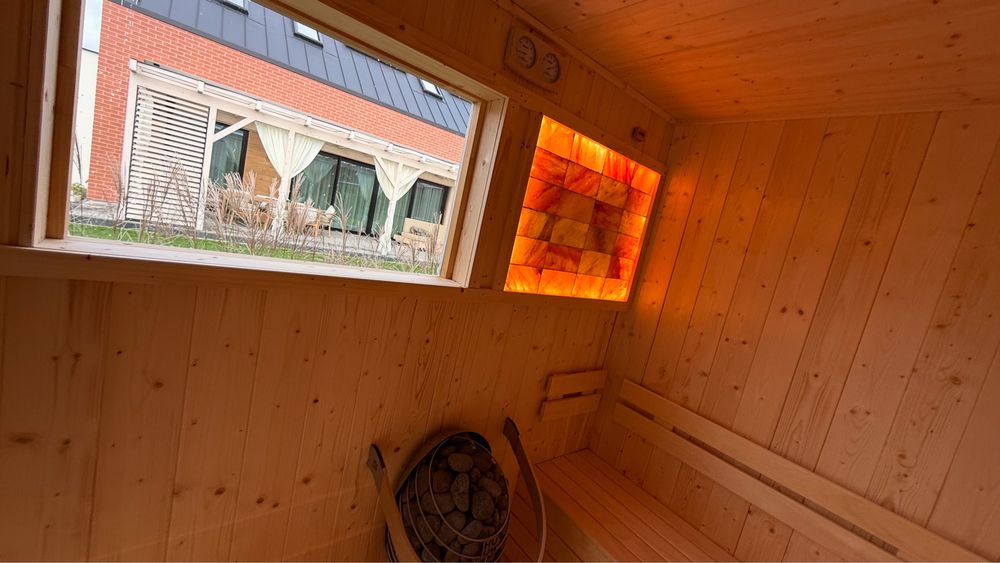 Sauna na wymiar z montazem