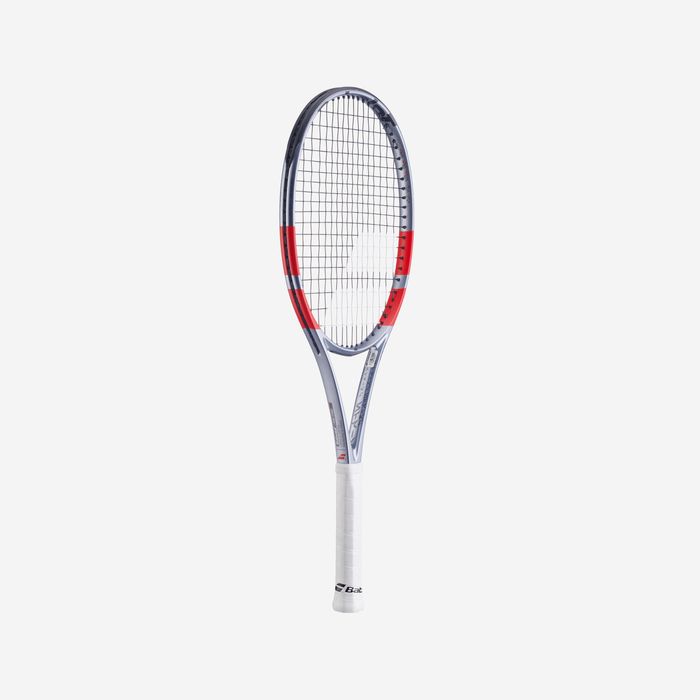 Raquete de Ténis adulto- Babolat Pure Strike 100 16x19 cinza laranja