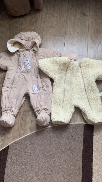 Комбенізон -двойка дівчинка-хлопчик 62-68