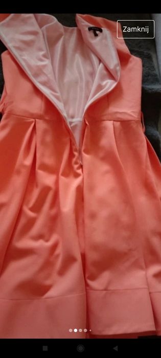 Sukienka damska koktajlowa