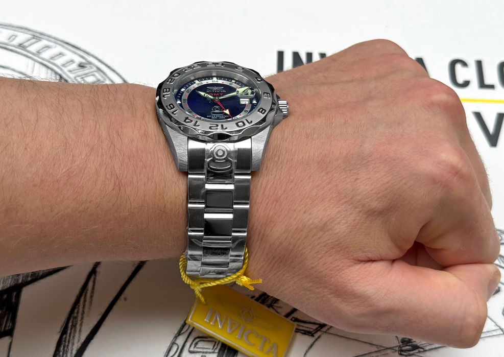 Годинник Invicta 5124 Pro Diver Master of Ocean 44 mm. GMT 200 MT