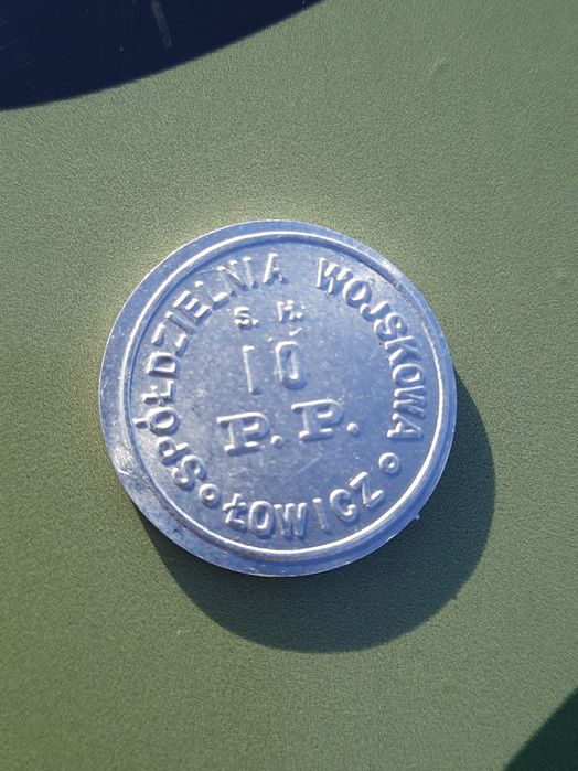 Żeton 10 Pułku Piechoty