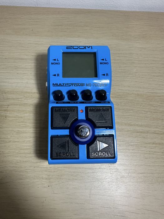 ZOOM MS70CDR+ multiefekt -reverb delay cyfrowy efekt