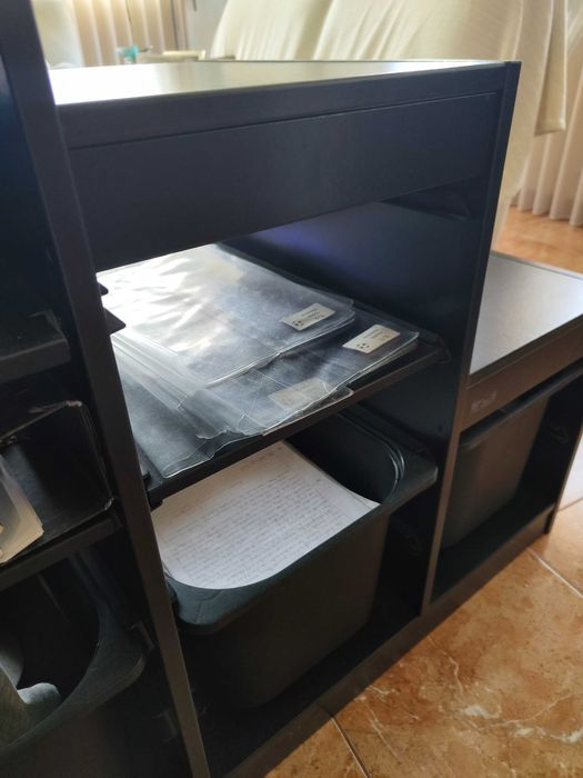 IKEA TROFAST preto – excelente estado