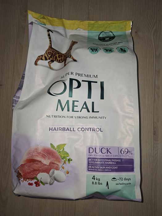 Пів пакета на 4кг Оптіміл Optimeal