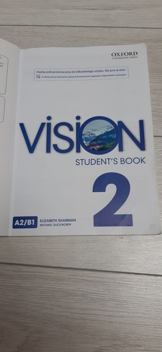 Podręcznik VISION 2, Student' book A2/B1