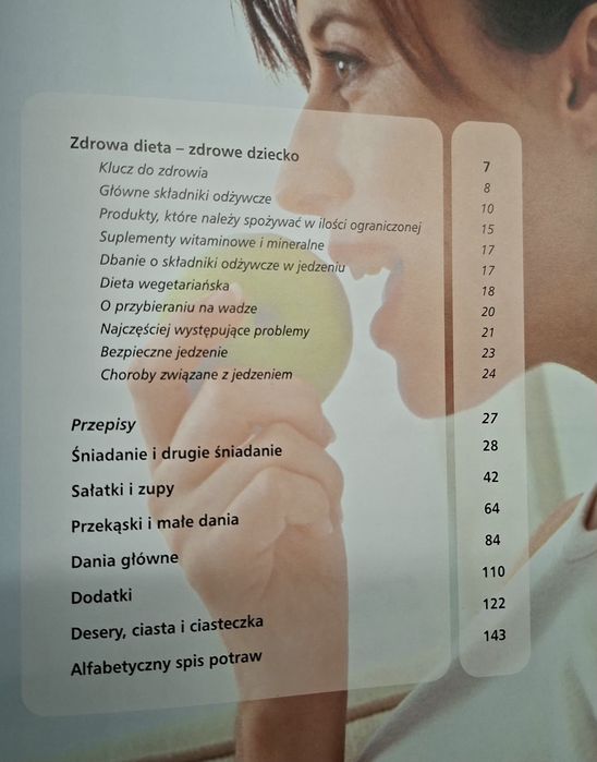 Książka kucharska dla przyszłych mam